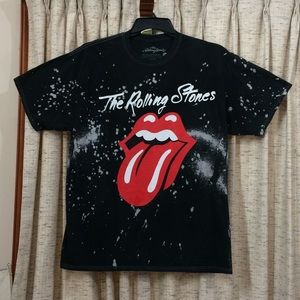 The Rolling Stones Acid Splatter Short Sleeve Tongue T-Shirt